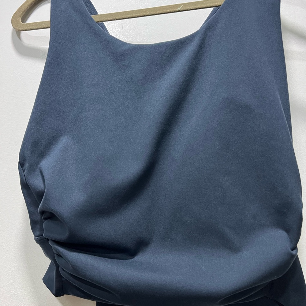 POPSUGAR Slate Blue Sports Bra